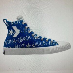 Converse Shoes All Star “UNT1TL3D” High Top Not a Chuck Blue/White Men 6 NEW